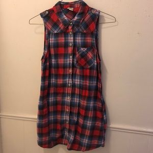 Plaid Shirt Dress